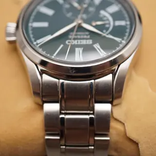 Seiko Presage SARW059 6R27 Enamel Green Dial Boutique Edition Automatic Watch - $750