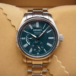 Seiko Presage SARW059 6R27 Enamel Green Dial Boutique Edition Automatic Watch - $750
