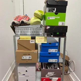PRICE DROP | Lot of sneakers | SZ 9, SZ 9.5, SZ 10, SZ 10.5 | Jordan’s, Dunks, Yeezy, Adidas, Air Max, Nike x Sacai x KAWS, and Crocs | Prices $35-$140