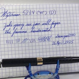 REDUCED AGAIN! Waterman 52½ V <M> (D)