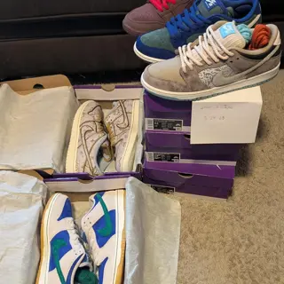 Dunk SBs/Jordans/undft Terra Humaras/etc