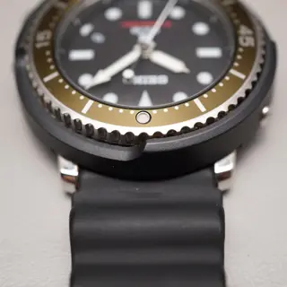 Seiko Prospex STBR017 V147 Journal Standard Mini Tuna Solar Quartz Watch - $275