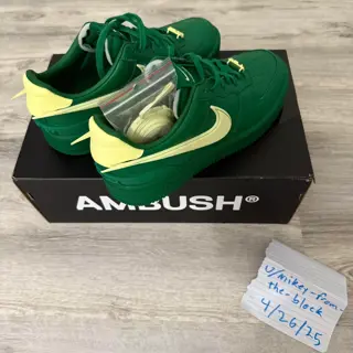 Nike ambush AF1 pine green size 9.5 for size Nike ambush AF1 pine green size 9