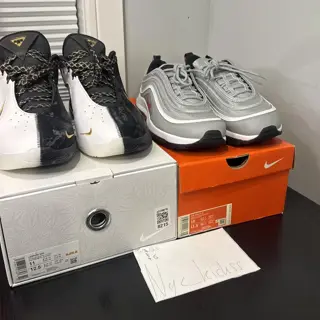 air max 97 Golf Sz 10 DS $190 LeBron 22 mogul Sz 11 Ds $100