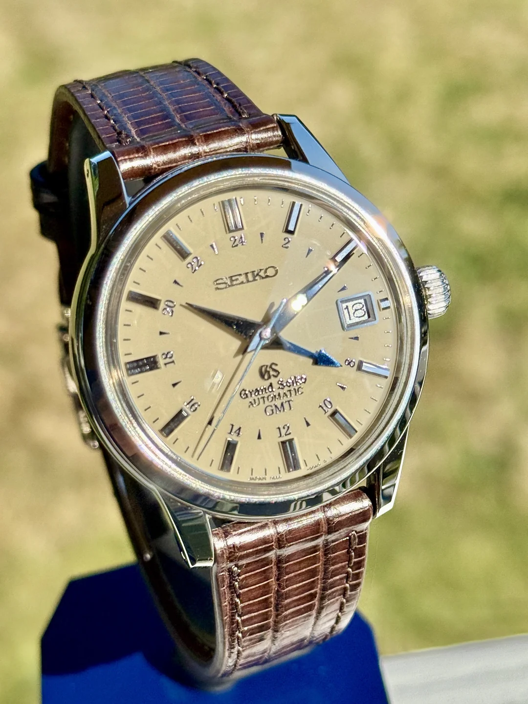 Grand Seiko SBGM021 Ivory Dial 9S66 GMT Automatic - Excellent condition ...