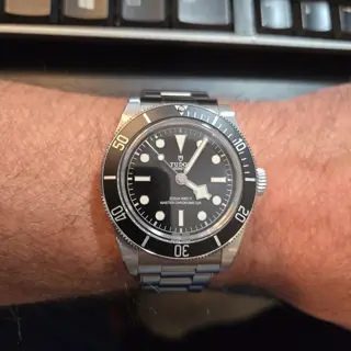 Tudor BB Black Bay Monochrome M7941A full kit on bracelet, 2024 warranty card