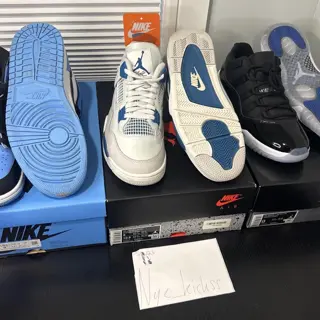 Jordan’s Sz 9-9.5 $80-$150