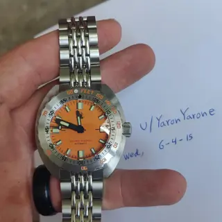 (Tactical Frog) (V2 Orange Homage watch)