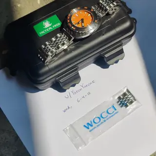 (Tactical Frog) (V2 Orange Homage watch)