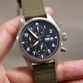 IWC Spitfire Pilot. Inhouse Movement. 41mm. Full Kit.