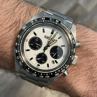 Seiko Speedtimer SSC813 🐼 w Two Bracelets