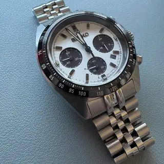 Seiko Speedtimer SSC813 🐼 w Two Bracelets