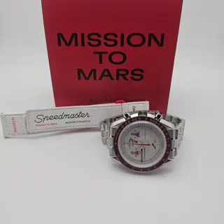 Omega x Swatch Mission to Mars Moonswatch Mod