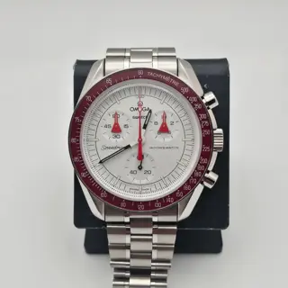 Omega x Swatch Mission to Mars Moonswatch Mod