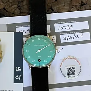 Meistersinger Neo Azure Blue (ETA automatic)