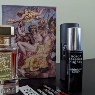 30ml Argos Triumph of Bacchus High Partial Full Pres, 10ml ATH Midnight Fever (bottle)