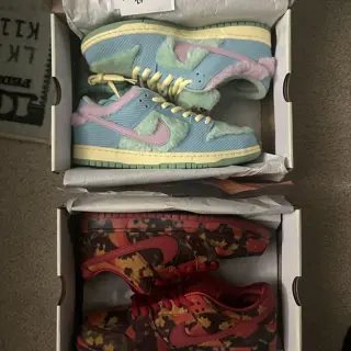 Verdy SB Dunk & Wizard of Oz SB Dunk, Both DS SZ 10 looking for SZ 10.5