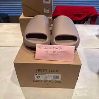 Yeezy slide pure size 12 worn 2x $100 shipped