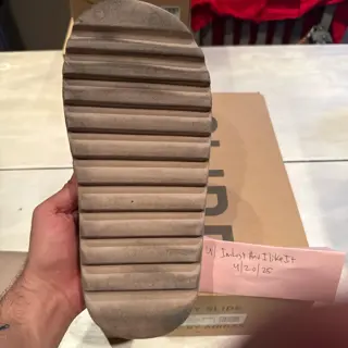 Yeezy slide pure size 12 worn 2x $100 shipped