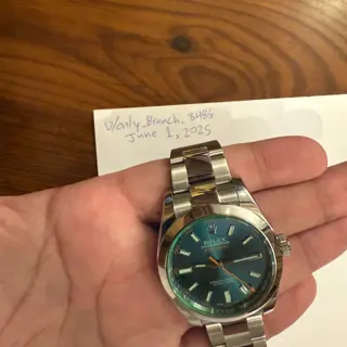 Rolex Milgauss Z Blue 116400GV - Discontinued - Watch Only - $8,995