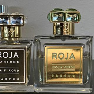 Roja Parfums Taif Aoud 100ml Partial & Roja Isola Verde 50ml Partial (Bottle)