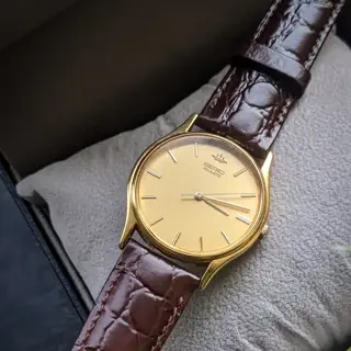 1980's Vintage Seiko Credor Style Round watch with Quartz Dress Watch | v701-7020 | price 225$