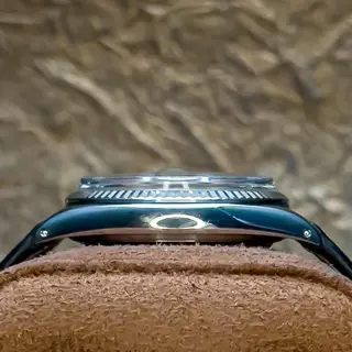 Rolex Datejust 16014 Black dial on Rolex Leather $4775