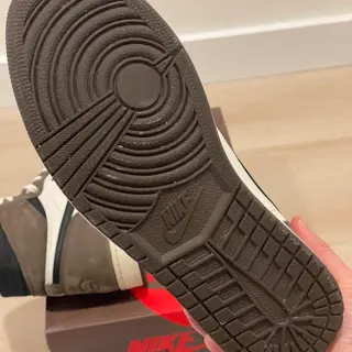 Travis Scott Jordan 1 High “Mocha” Size 10.5 - $900++
