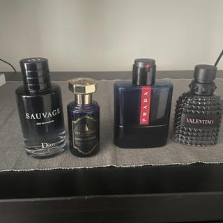 Declutter Dior Sauvage, Prada Ocean, Valentino Uomo, Alexandria (bottle)