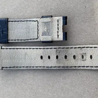 3 Authentic OEM Panerai 24mm leather and rubber straps