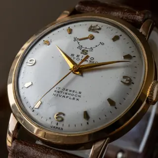 Japan’s First Automatic Watch. The Seiko “Winding Mark” from 1956.
