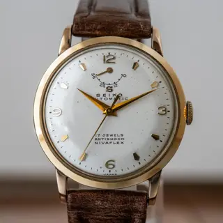 Japan’s First Automatic Watch. The Seiko “Winding Mark” from 1956.