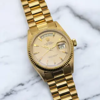 RARE Rolex Day-Date (Ref. 1803) YG Claw Dial