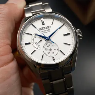 Discontinued Seiko Presage Snowflake SARW041 Titanium