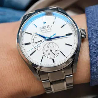 Discontinued Seiko Presage Snowflake SARW041 Titanium