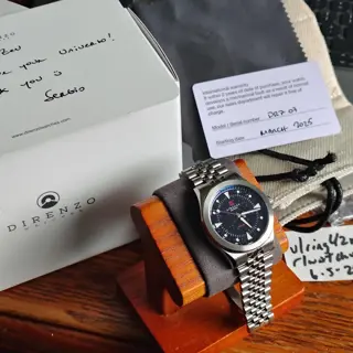Direnzo Universo DRZ-07 38mm Aventurine $650 USD Shipped in the US