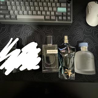Multiple Designers (YSL Y EDT, D&G Light Blue, JPG Le Beau EDT) (Bottle)