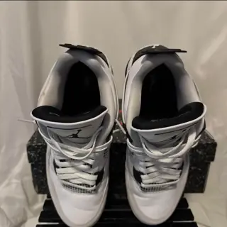 size 11 Jordan 4 ‘Military Black’ lightly used $240 shipped OBO