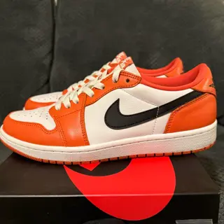 Used Nike SB Dunk Low Pro J-Pack Chicago, Size 10.0, [$90 Shipped F&F/Zelle], Used Air Jordan 1 Retro Low OG Starfish, Size 9.5, [$90 Shipped F&F/Zelle], Used Yeezy Slides Onyx, Size 10.0, [$50 Shipped F&F/Zelle]