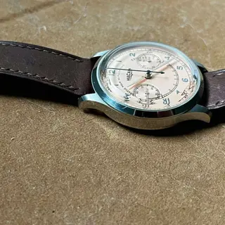 Vulcain Monopusher Chronograph Salmon - $1800