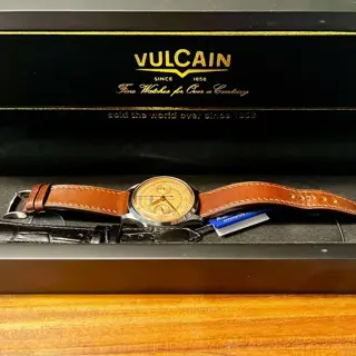 Vulcain Monopusher Chronograph Salmon - $1800