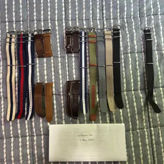 Straps, NATO, Leather, Suede $80 OBO
