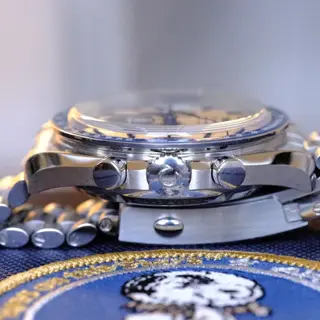 Omega Speedmaster Silver Snoopy Award 50th Anniversary FULL Set on Bracelet Ref 310.32.42.50.02.001