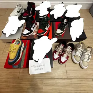 Size 10.5-11 Nike and Jordan Lot