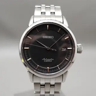 Seiko Presage SARX023 6R15 Black Dial Automatic Watch Original Bracelet - $250