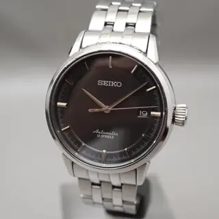 Seiko Presage SARX023 6R15 Black Dial Automatic Watch Original Bracelet - $250