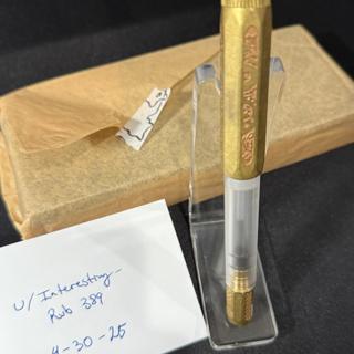 Yoseka x FWI Bronze Age Year of the Dragon, PenBBS 355 Franken Bulkfiller w/ Platinum SF, Pineider Mystery Filler Orange