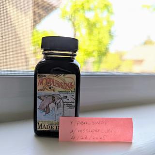 Noodler's Eel Black Ink 3oz