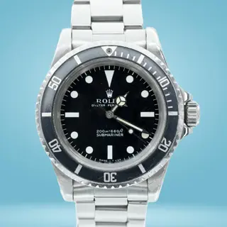 1969 Rolex Submariner No Date 5513 Meters First Matte Dial!