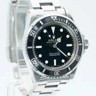1969 Rolex Submariner No Date 5513 Meters First Matte Dial!